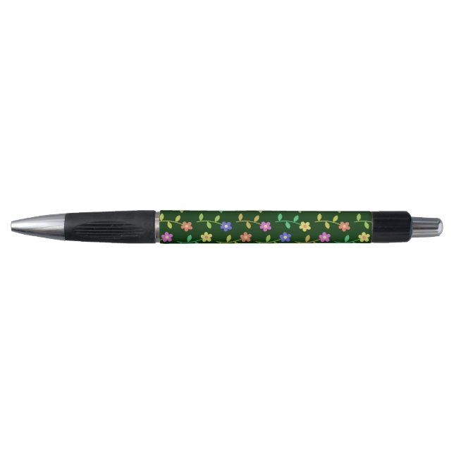 Colourful Flowers, Floral Pattern, Greenery, Boho (Front)