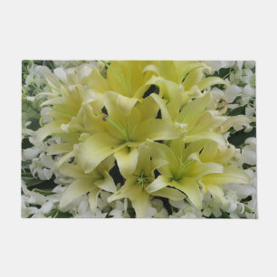 colourful+ flowers,     garden+ gnome,     calla+ doormat