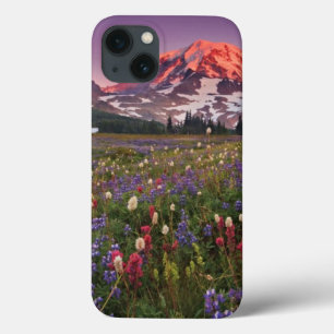 Colourful Flowers in Rainier National Park iPhone 13 Case