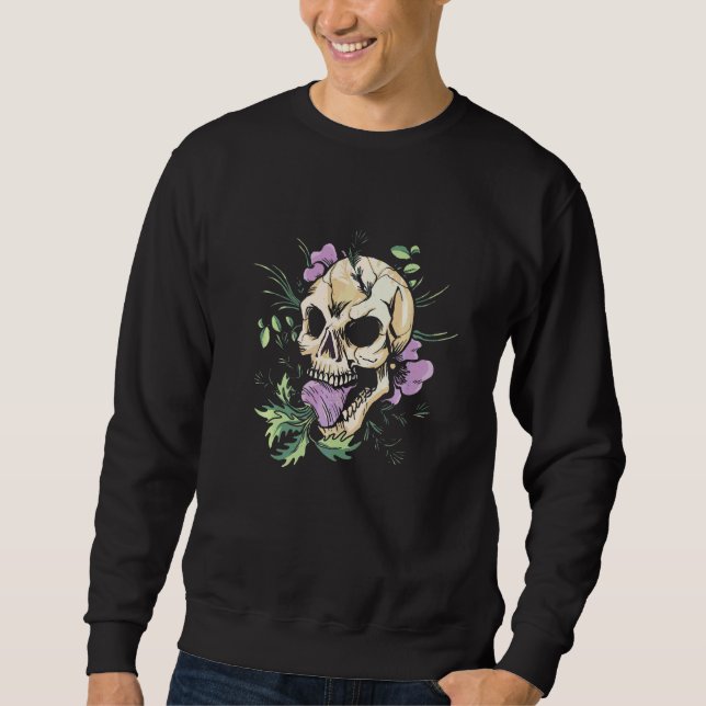 Colourful flowers of imagination   sweatshirt (Front)