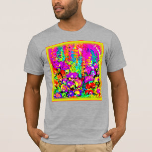 Colourful Flowers Painting. Buy Now T-Shirt