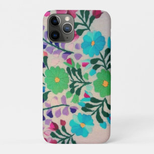 Colourful Flowers Pattern iPhone 11 Pro Case