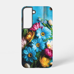 Colourful Flowers Samsung Galaxy Case