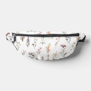 Colourful Flowers, Wildflowers, Garden Flowers Bum Bags