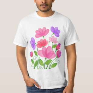 Colourful Flowers  Wrap  T-Shirt