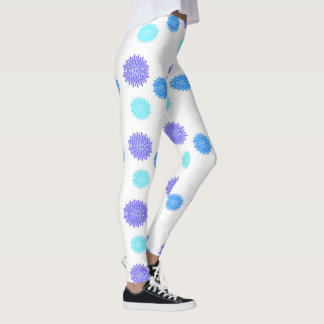 Colourful Flowers Yoga Leggings