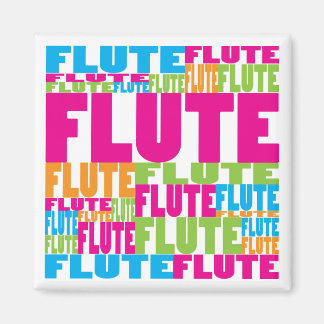 Colourful Flute Magnet