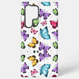 Colourful Flying Butterflies Samsung Galaxy Case