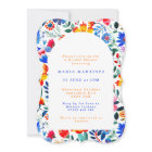 Colourful Folk Floral Fiesta Bridal Shower