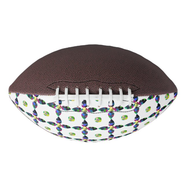 Colourful Four-Leaf  American Football (Front)