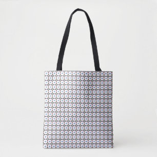 Colourful Four-Leaf  Tote Bag