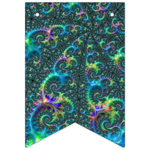 Colourful Fractal Bunting