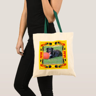 Colourful Frame Create Your Own Pet Photo Tote Bag