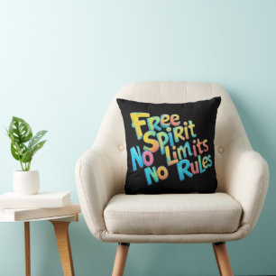 Colourful Free Spirit Cushion