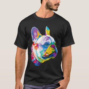 Colourful French Bulldog Cute T-Shirt