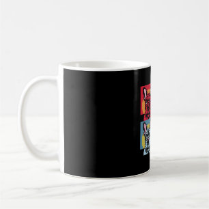 Colourful French Bulldog Pop Art Design for Dog Coffee Mug