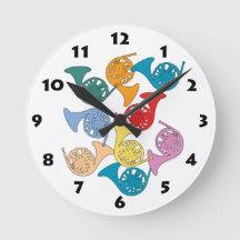 Colourful French Horn