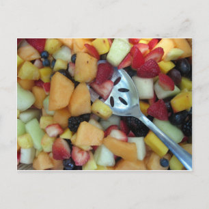 Colourful Fruit Assortment Postcard