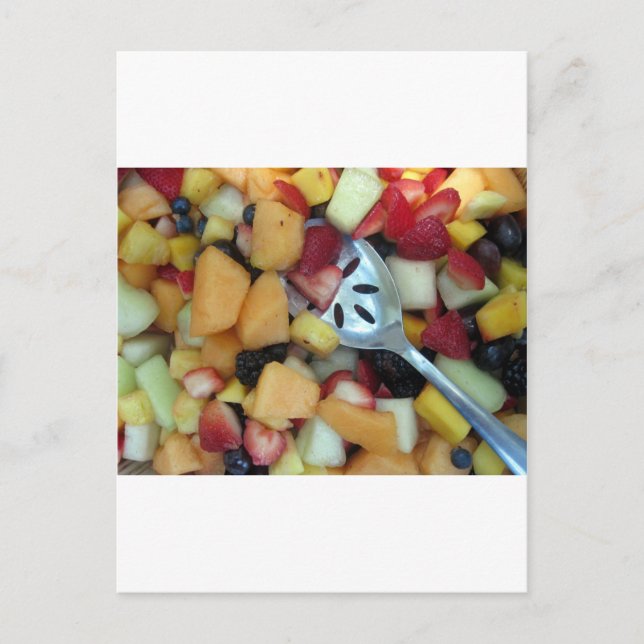 Colourful Fruit Assortment Postcard (Front)