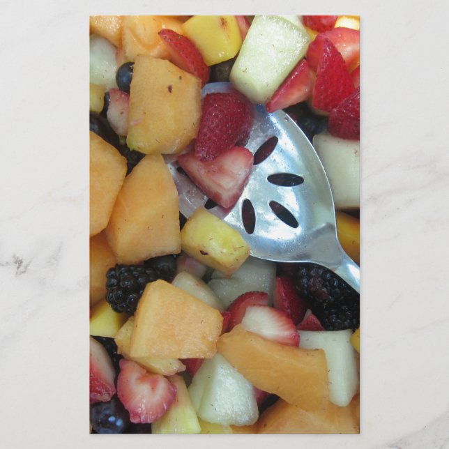 Colourful Fruit Assortment Stationery (Front)