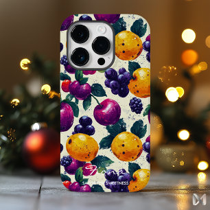 Colourful Fruit Medley with Vibrant Berry & Citrus Case-Mate iPhone 14 Pro Case