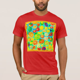 Colourful Fruit Pattern. Buy Now T-Shirt