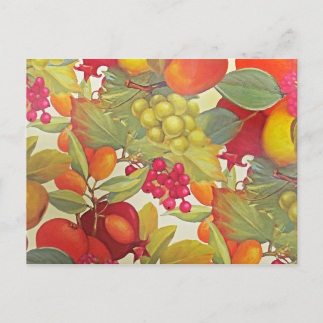 Colourful Fruit Postcard (Front)
