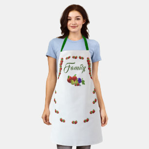 Colourful Fruit-Themed Apron