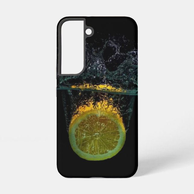 Colourful Fruit & Veggie Splash Phone Case (Back)