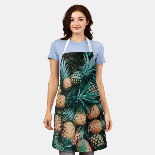 Colourful Fruits And Vegetables Apron (Worn)