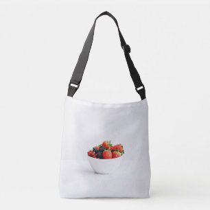Colourful Fruits And Vegetables Crossbody Bag