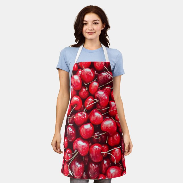 Colourful Fruits Apron (Worn)