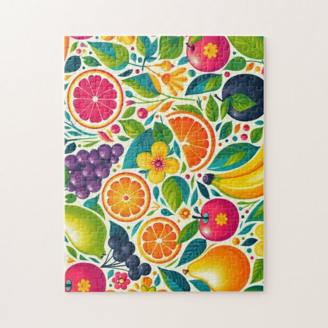 Colourful fruits  jigsaw puzzle (Vertical)