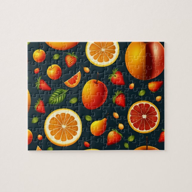 Colourful Fruits Jigsaw Puzzle (Horizontal)