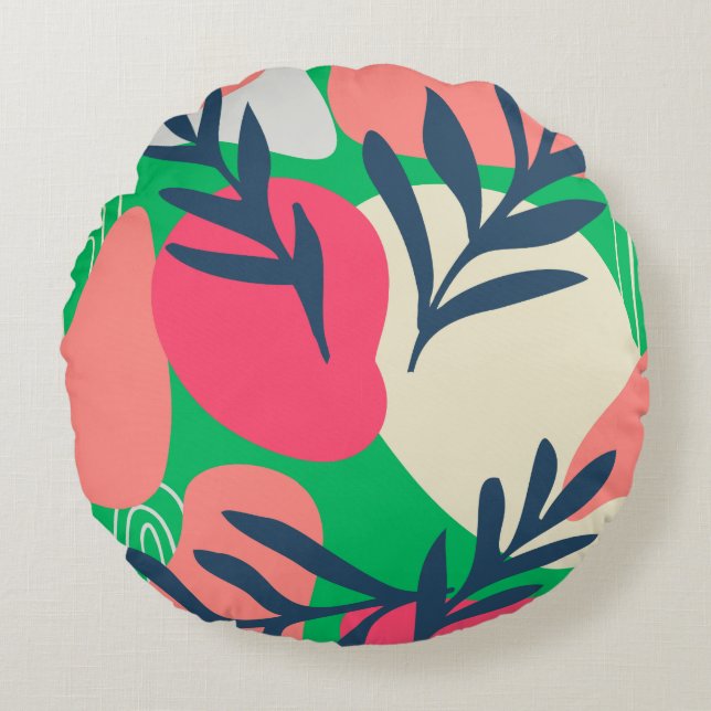 Colourful Fruits     Round Cushion (Front)