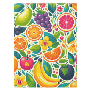 Colourful fruits  tablecloth