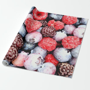 Colourful Fruits Wrapping Paper