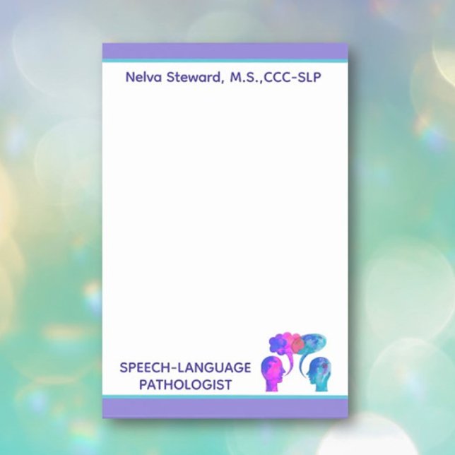 Colourful, Fun Custom SLP Post it Notes (Creator Uploaded)