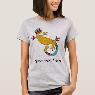 Colourful Fun Gecko Lizard T-Shirt