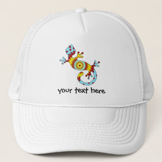 Colourful Fun Gecko Lizard Trucker Hat