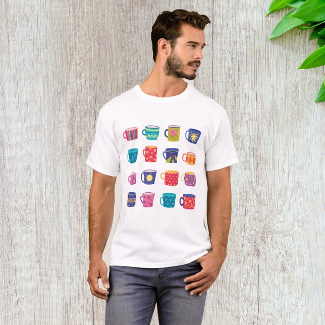 Colourful Fun Patterned Coffee Mug Set  T-Shirt (Creator Uploaded)