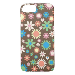 Colourful Funky Floral Design iPhone 8/7 Case