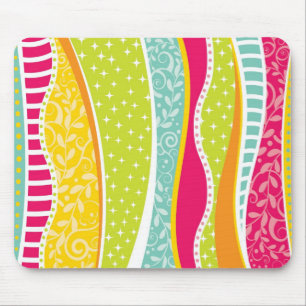 Colourful Funky Mousepad