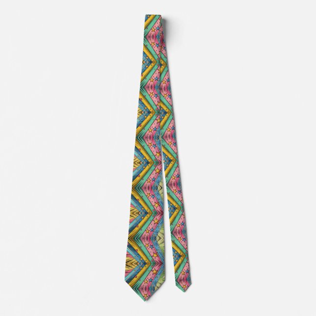Colourful Funky Tie (Front)