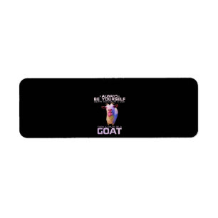 Colourful Funny Goat Gift