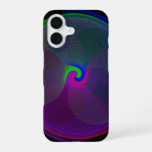 Colourful Fused Centre Geometric iPhone 16 Case