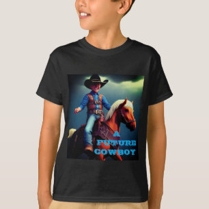 Colourful Future Cowboy Kid's T-Shirt