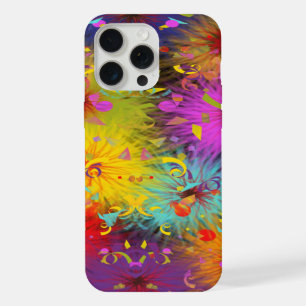 Colourful Fuzzy Splat and Confetti iPhone 15 Pro Max Case