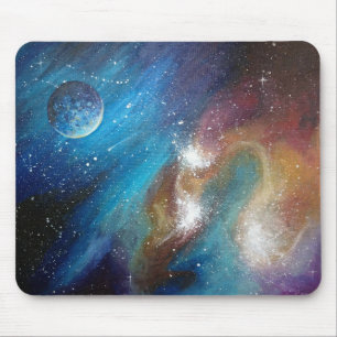 Colourful Galaxy Mousepad