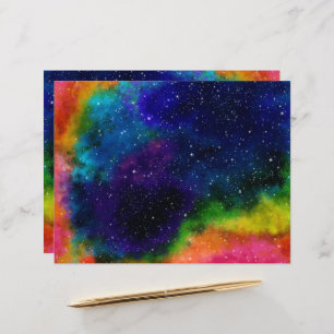 Colourful Galaxy Paper